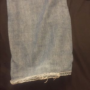 Men’s silver jeans